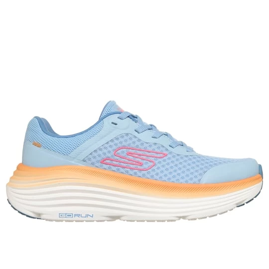 Foto del prodotto Skechers Donna Max Cushioning Endeavour Sneaker in Blu / Arancione, Vegan, Lavabile in lavatrice