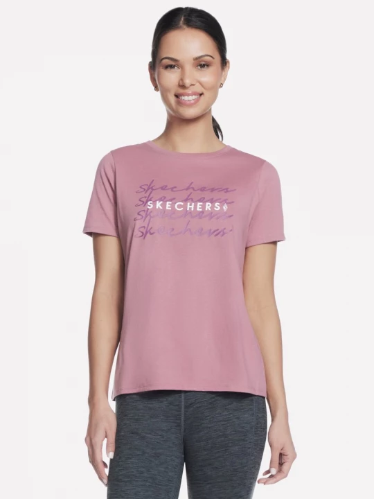 Foto del prodotto Skechers Donna Repeat maglietta in Malva