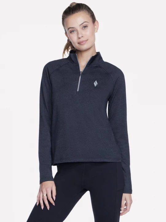 Foto del prodotto Skechers Donna SKECH-KNITS ULTRA GO 1 / 4 Zip in Nero / Carbone