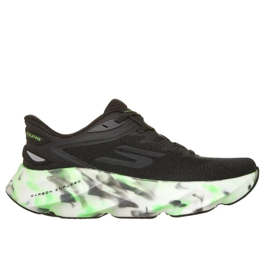 Foto del prodotto Skechers Donna Slip-ins: Aero Burst - Glow in the Dark Sneaker in Nero / Verde, Vegan, Lavabile in lavatrice, Arch Fit, Hyper Burst