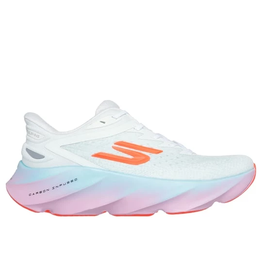 Foto del prodotto Skechers Donna Slip-ins: Aero Burst Sneaker in Bianco / Multicolore, Vegan, Lavabile in lavatrice, Arch Fit, Hyper Burst