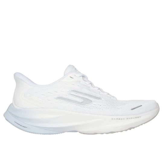 Foto del prodotto Skechers Donna Slip-ins: Aero Spark Sneaker in Bianco / Argento, Vegan, Lavabile in lavatrice, Arch Fit, Hyper Burst
