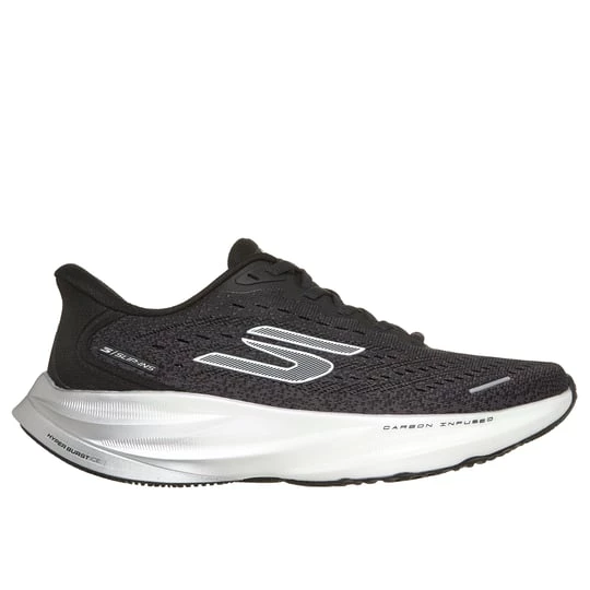 Foto del prodotto Skechers Donna Slip-ins: Aero Spark Sneaker in Nero / Argento, Vegan, Lavabile in lavatrice, Arch Fit, Hyper Burst