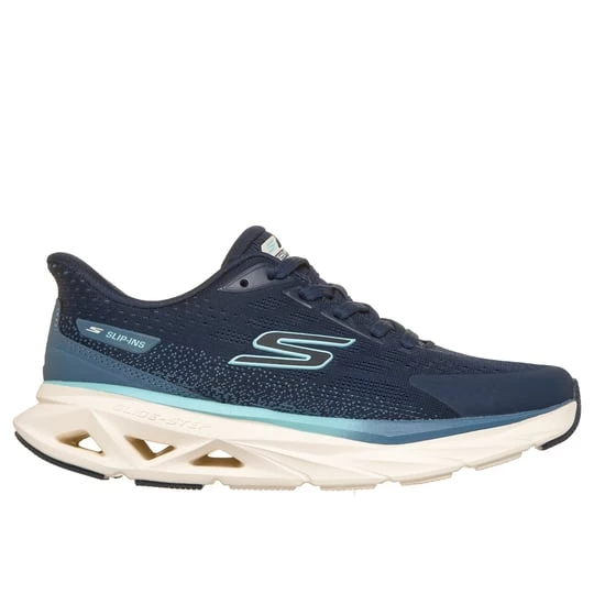 Foto del prodotto Skechers Donna Slip-ins: Glide-Step Vortex Sneaker in Blu Navy Blue, Vegan, Lavabile in lavatrice