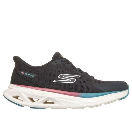 Foto del prodotto Skechers Donna Slip-ins: Glide-Step Vortex Sneaker in Carbone, Vegan, Lavabile in lavatrice