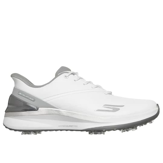 Foto del prodotto Skechers Donna Slip-ins Golf: Blade Tour Shoes in Bianco / Argento, Arch Fit, Hyper Burst