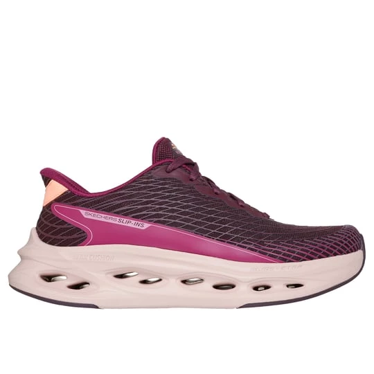 Foto del prodotto Skechers Donna Slip-ins: Max Cushioning Glide-Step - Sapphire Sneaker in Bordeaux, Lavabile in lavatrice