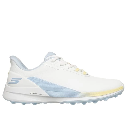 Foto del prodotto Skechers Donna Slip-ins Waterproof: Pure SI Shoes in Bianco / Blu Chiaro, Arch Fit, Hyper Burst