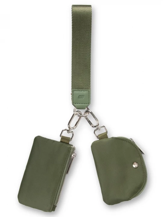 Foto del prodotto Skechers Keychain Double Pouch Bag in Oliva