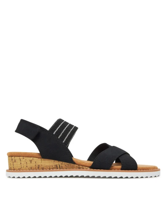 Foto del prodotto Skechers Sandali BOBS Desert Kiss-Shore Enough 114130 / BLK Nero