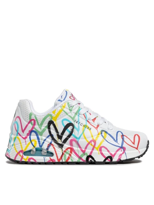 Foto del prodotto Skechers Sneakers Uno Spread The Love 55507 / WMLT Bianco