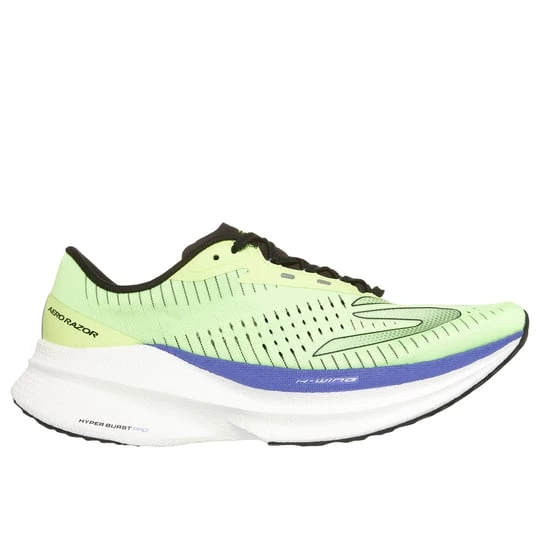 Foto del prodotto Skechers Uomo Aero Razor Sneaker in Giallo, Vegan, Lavabile in lavatrice, Arch Fit, Hyper Burst