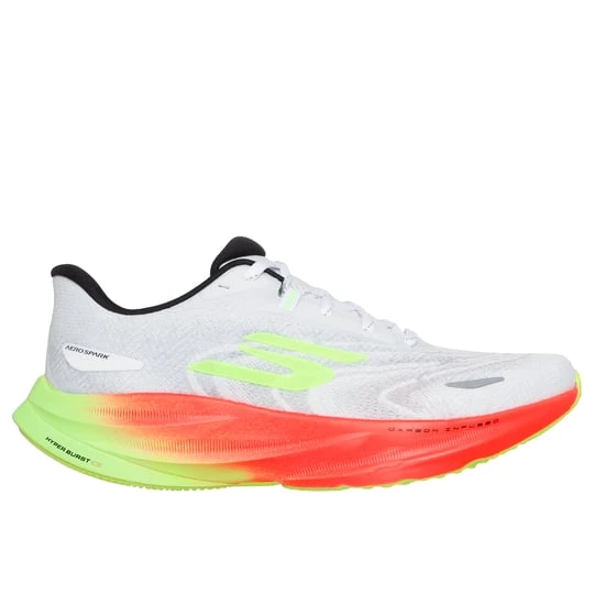 Foto del prodotto Skechers Uomo Aero Spark Sneaker in Bianco / Multicolore, Vegan, Lavabile in lavatrice, Arch Fit, Hyper Burst