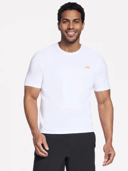Foto del prodotto Skechers Uomo Baseline Maglietta in Bianco, Taglia Piccolo