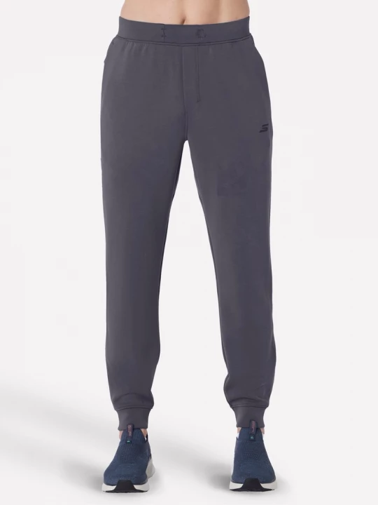 Foto del prodotto Skechers Uomo Cozy Luxe Elevate Jogger in Nero / Carbone, Taglia Piccolo