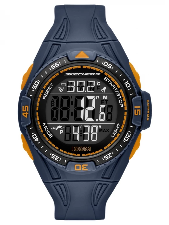 Foto del prodotto Skechers Uomo Digital Long Strap orologi in Blu