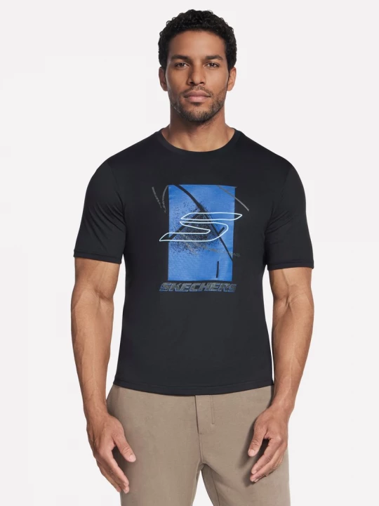 Foto del prodotto Skechers Uomo Endurance Edge maglietta in Nero, Taglia Piccolo