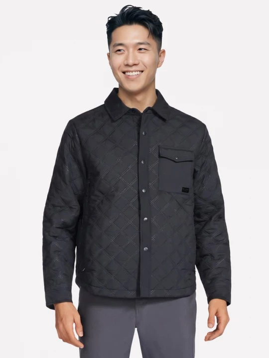 Foto del prodotto Skechers Uomo GO SHIELD Cozy Fit Altitude Bonded Giacca in Nero, Taglia Piccolo