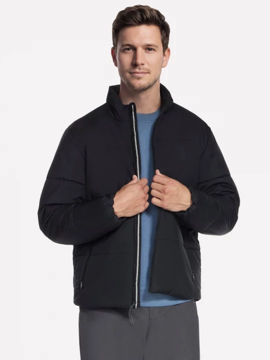 Foto del prodotto Skechers Uomo GO SHIELD Cozy Fit Eleuomot Giacca in Nero, Taglia Piccolo