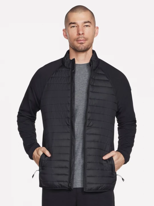 Foto del prodotto Skechers Uomo GO SHIELD Hybrid Giacca in Nero, Taglia Piccolo
