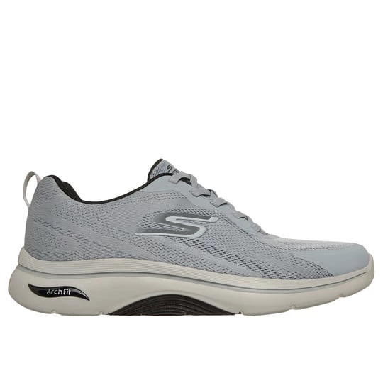Foto del prodotto Skechers Uomo GO WALK Arch Fit 2.0 - Levy Sneaker in Grigio / Nero, Vegan, Lavabile in lavatrice
