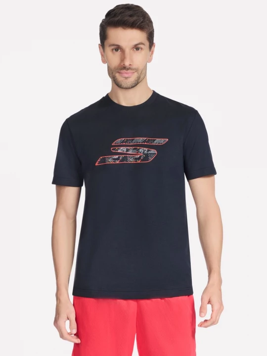 Foto del prodotto Skechers Uomo Harry Kane Icon Graphic maglietta in Nero, Taglia Piccolo