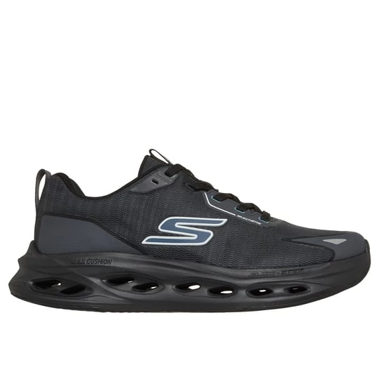 Foto del prodotto Skechers Uomo Max Cushioning Glide-Step - Tukker Sneaker in Nero / Blu, Vegan, Lavabile in lavatrice