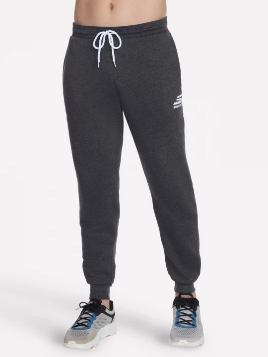 Foto del prodotto Skechers Uomo Performance Fleece Jogger in Carbone, Taglia Piccolo