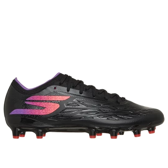 Foto del prodotto Skechers Uomo Razor 2 Elite AG Shoes in Nero / Porpora, Vegan, Hyper Burst