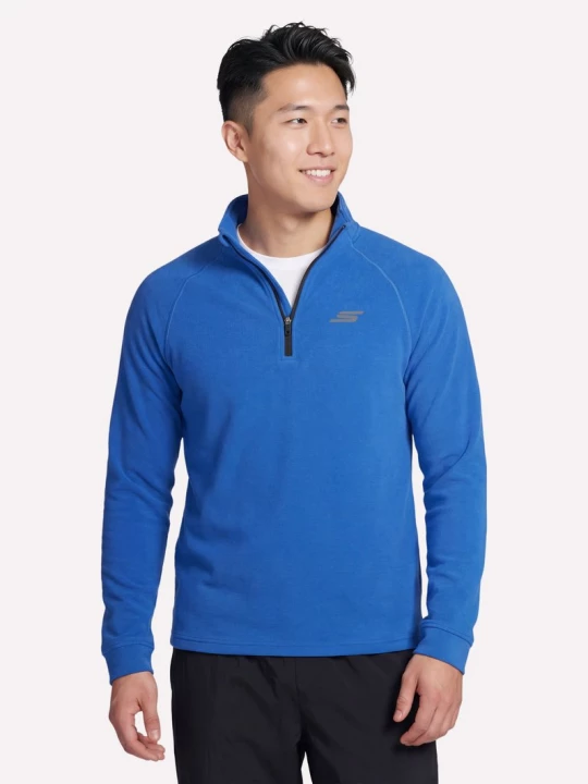 Foto del prodotto Skechers Uomo SKECHCLOUD Elevate 1 / 4 Zip in Blu, Taglia Piccolo