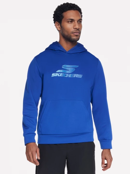 Foto del prodotto Skechers Uomo SkechTech Rally Felpa con cappuccio in Blu, Taglia Piccolo