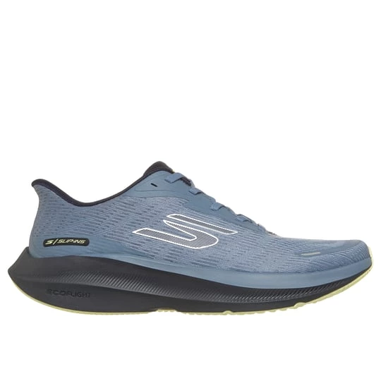 Foto del prodotto Skechers Uomo Slip-ins: Aero Pulse Sneaker in Blu / Lime, Vegan, Lavabile in lavatrice, Arch Fit