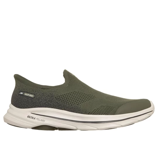 Foto del prodotto Skechers Uomo Slip-ins: GO WALK 8 - Pelayo Sneaker in Oliva, Vegan, Lavabile in lavatrice