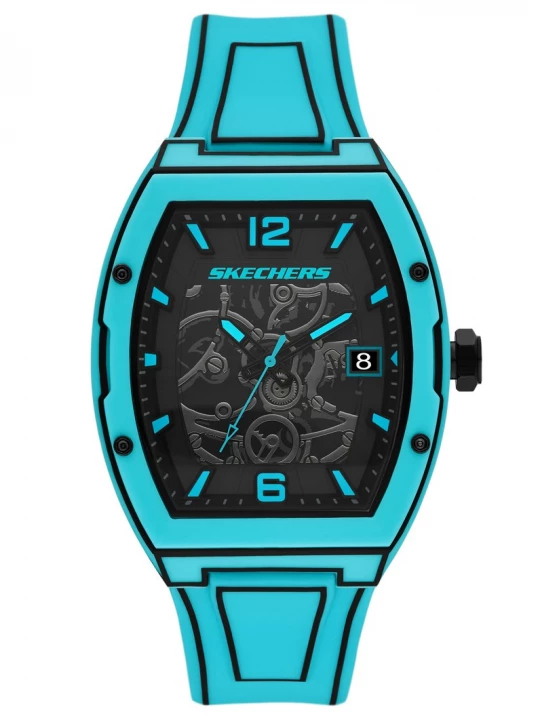Foto del prodotto Skechers Uomo Tellem Pop Art orologi in Nero / Blu