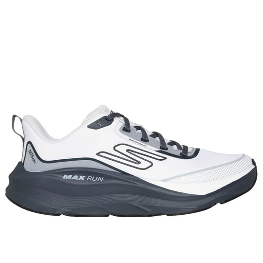 Foto del prodotto Skechers Uomo Waterproof: Max Run - Vorteza Sneaker in Bianco / Carbone, Vegan