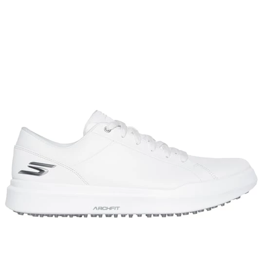 Foto del prodotto Skechers Uomo Waterproof Relaxed Fit: GO GOLF Drive 6 Shoes in Bianco, Arch Fit