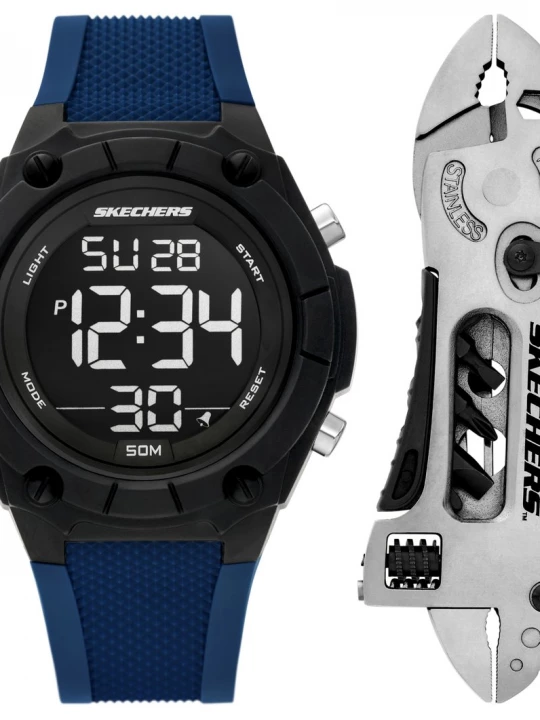 Foto del prodotto Skechers Uomo Work: Digital orologi GWP in Blu Navy Blue