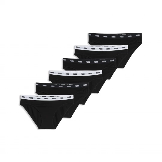 Foto del prodotto Slip da donna PUMA (confezione da 6), Accessori, Nero czarny