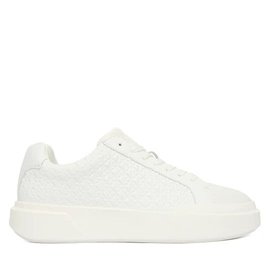 Foto del prodotto Sneakers Calvin Klein Chunky Cupsole Laceup Lth Aop YW0YW02058 Bianco