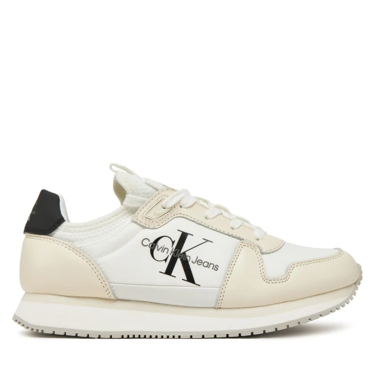 Foto del prodotto Sneakers Calvin Klein Jeans Runner Sock Laceup Ml Lth YW0YW01616 Crema