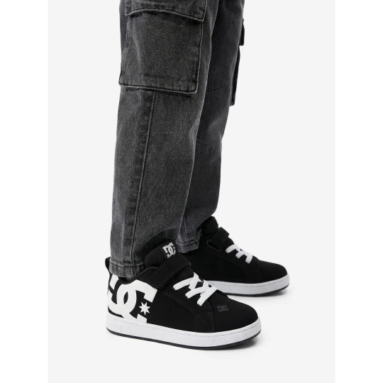 Foto del prodotto Sneakers DC Shoes EO-COURT GRAFFIK ELASTIC TODDLER DC02547002 Nero