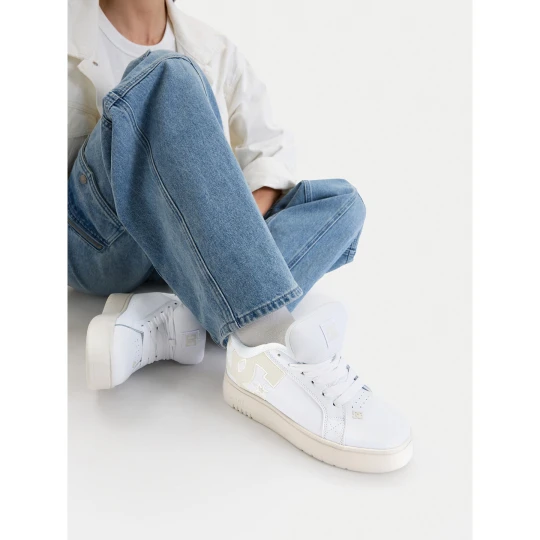 Foto del prodotto Sneakers DC Shoes EO-COURT GRAFFIK PLATFORM DC02422102 Bianco
