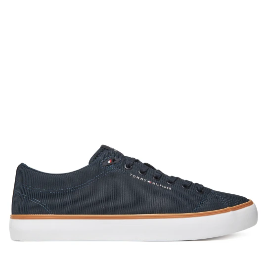 Foto del prodotto Sneakers Tommy Hilfiger Th Hi Vulc Core Low Ii Mesh FM0FM05513 Blu scuro