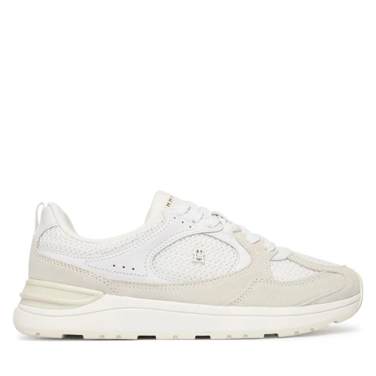 Foto del prodotto Sneakers Tommy Hilfiger Th Mix Material Runner FW0FW09306 Bianco