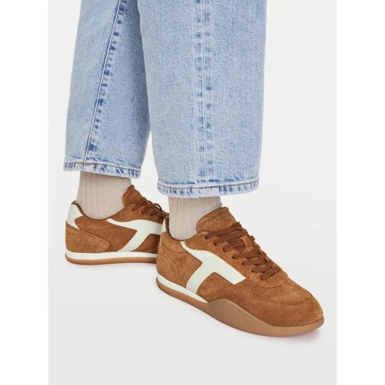 Foto del prodotto Sneakers Tommy Hilfiger Th Vintage Low Runner Suede FW0FW09621 Marrone