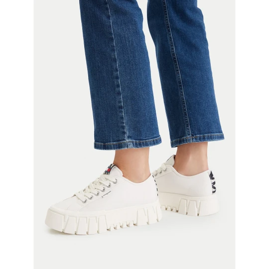 Foto del prodotto Sneakers Tommy Jeans Tj Platform Sneaker Zebra EN0EN03070 Bianco