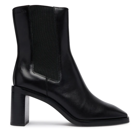Foto del prodotto Stivaletti Calvin Klein Block Heel Chelsea Boot Lth HW0HW03177 Nero