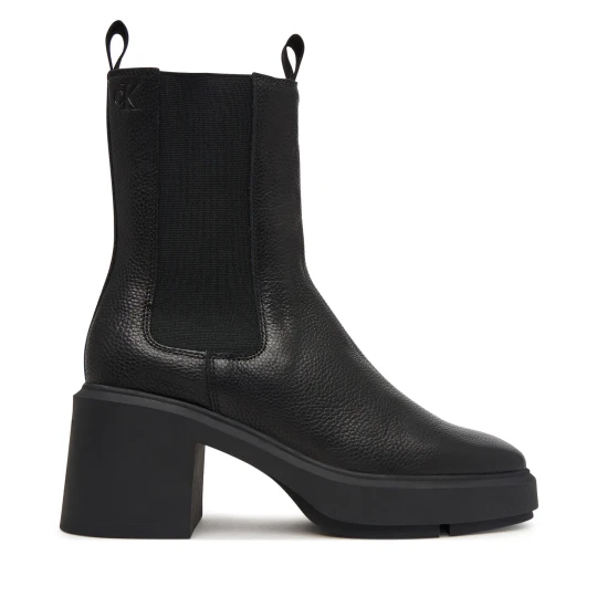 Foto del prodotto Stivaletti Calvin Klein Block Heel Chelsea Boot Lth HW0HW03694 Nero