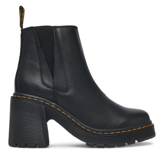 Foto del prodotto Stivaletti Dr. Martens Spence Leather Flared Heel DM26440001 Nero