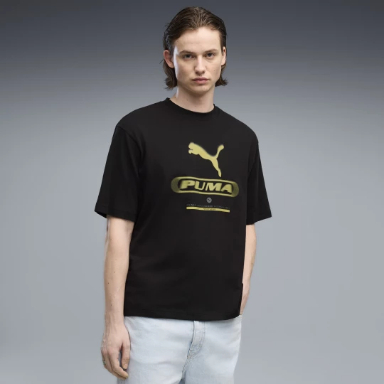 Foto del prodotto T-shirt con grafica PUMA Sport Street da uomo, Abbigliamento, Nero czarny